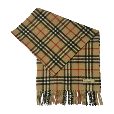 Burberry Classic Check Cashmere Scarf