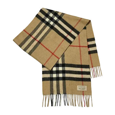 Burberry Classic Check Cashmere Scarf