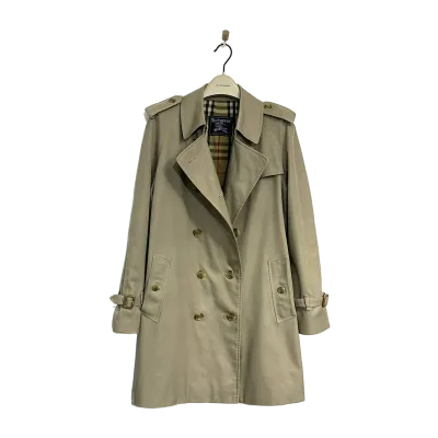 Burberry Classic Double Breasted Mid-Length Trench Coat