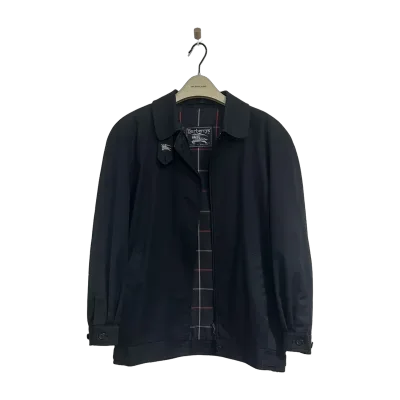 Burberry 深藏青色棉混纺 Harrington 夹克 — 缩略图 1