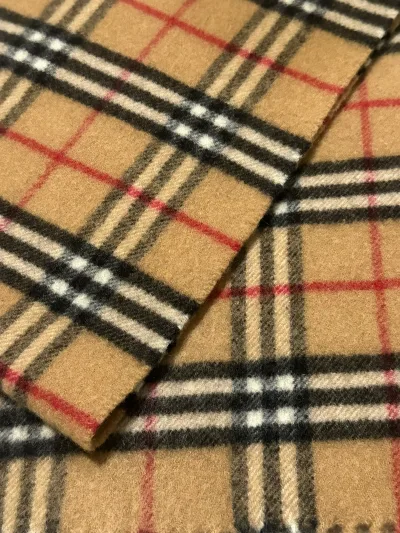 Burberry London Classic Check Lambswool Scarf