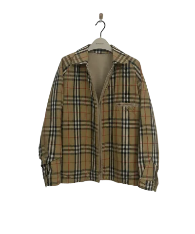 Burberry Harrington Style Cotton Blend Jacket — thumbnail 3
