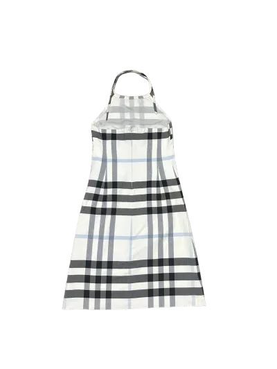 Burberry London Oversized Check Cotton Halterneck Dress — thumbnail 3