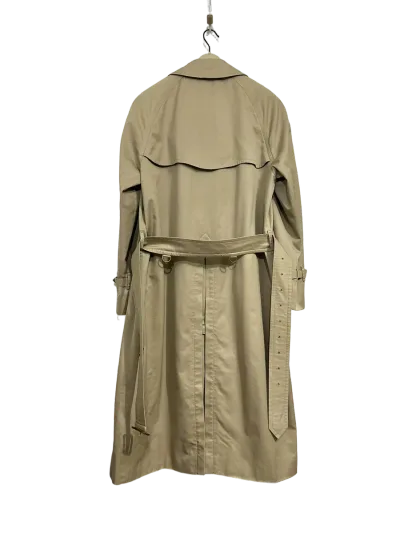 Burberry Classic Double Breasted Long Cotton Blend Trench Coat — thumbnail 3