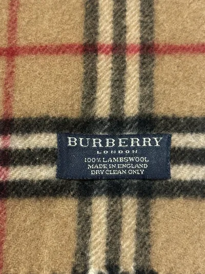 Burberry London Classic Check Lambswool Scarf — thumbnail 3