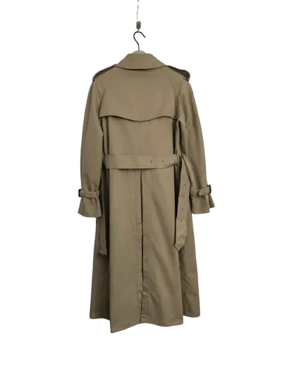 Burberry Classic Double Breasted Long Cotton Blend Trench Coat — thumbnail 3
