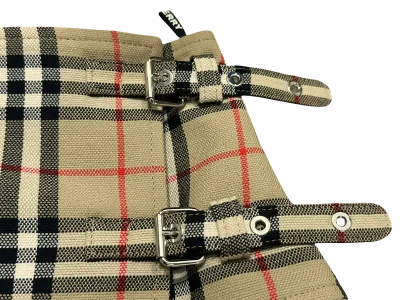 Burberry Classic Check Wool Pleated Kilt Skirt — thumbnail 4