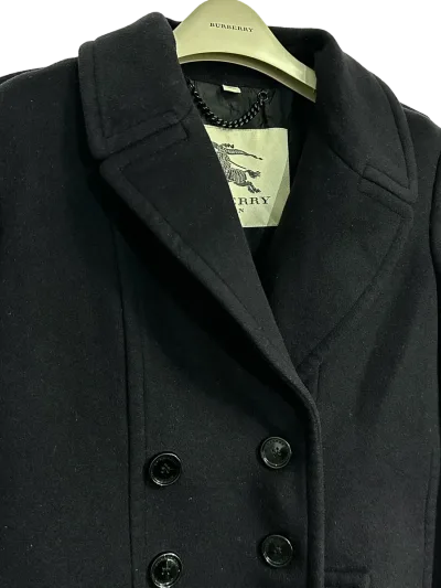 Burberry London Double Breasted Wool Cashmere Peacoat — thumbnail 4