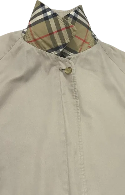 Burberry Harrington Style Cotton Blend Jacket — thumbnail 5