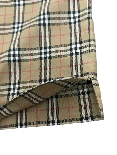 Burberry Golf Nova Check Cotton Blend Cropped Trousers — thumbnail 5