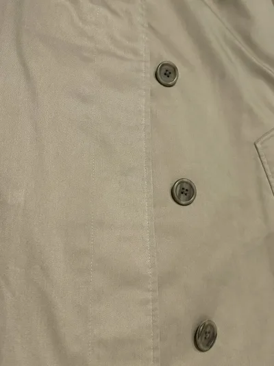 Burberry Single Breasted Cotton Blend Car Coat — thumbnail 5