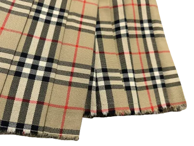 Burberry Classic Check Wool Pleated Kilt Skirt — thumbnail 6
