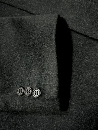 Burberry London Single Breasted Long Wool Cashmere Overcoat — thumbnail 7