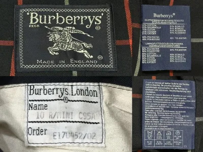Burberry Vintage Check Lined Cotton Blend Camden Coat — thumbnail 7