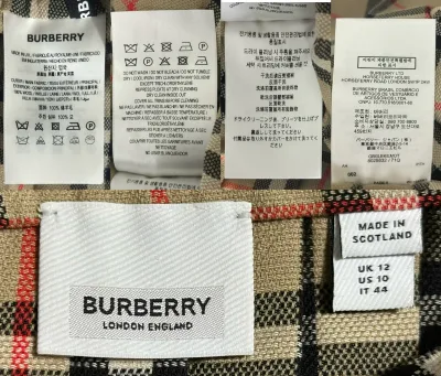 Burberry Classic Check Wool Pleated Kilt Skirt — thumbnail 7