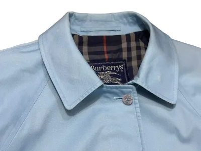 Burberry Vintage Check-Lined Cotton Blend Harrington Jacket — thumbnail 7