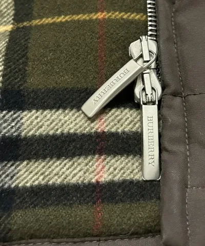 Burberry London Brown Quilted Jacket - Wool Blend Lining — thumbnail 7