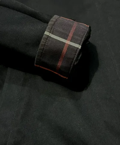 Burberry 深藏青色棉混纺 Harrington 夹克 — 缩略图 7