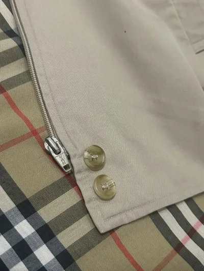 Burberry Harrington Style Cotton Blend Jacket — thumbnail 8