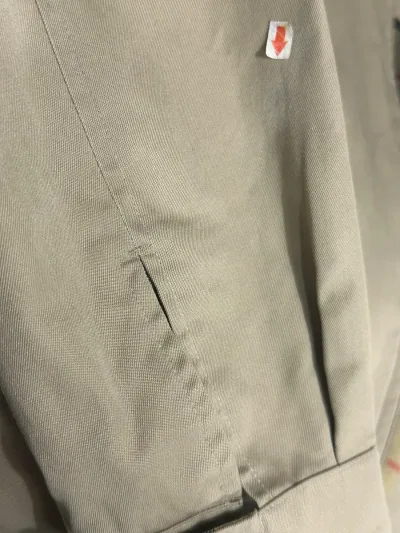 Burberry Vintage Reversible Check Cotton Blend Harrington Jacket - Beige — thumbnail 8
