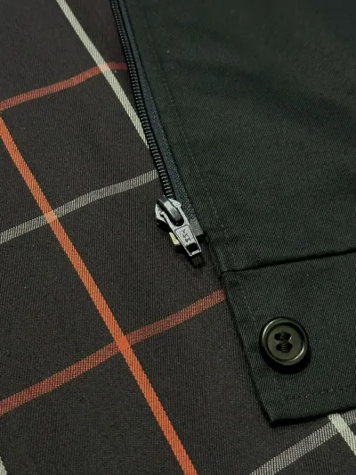 Burberry 深藏青色棉混纺 Harrington 夹克 — 缩略图 8