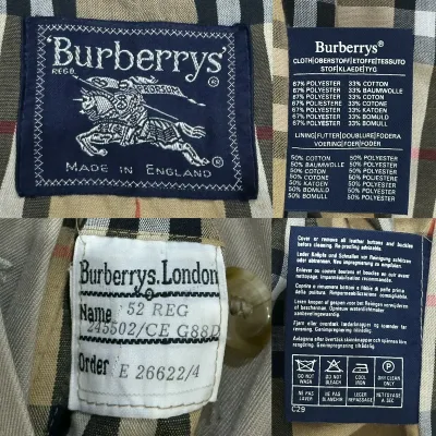 Burberry 经典双排扣长款风衣 — 缩略图 8