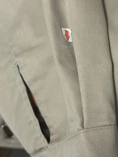 Burberry Vintage Reversible Check Cotton Blend Harrington Jacket - Beige — thumbnail 9