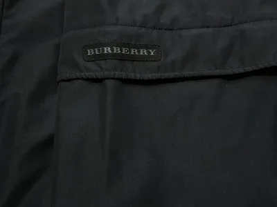 Burberry Golf Black Convertible Sleeve Jacket — thumbnail 11
