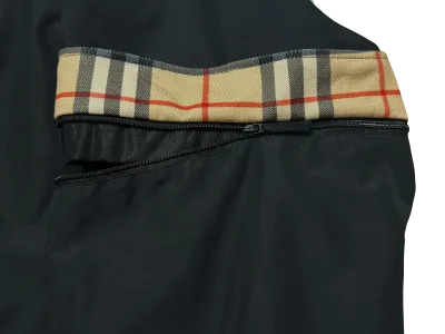 Burberry Golf Black Convertible Sleeve Jacket — thumbnail 12