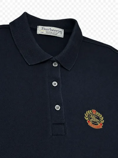 Burberry Polo Shirt - Crest Embroidery — thumbnail 3