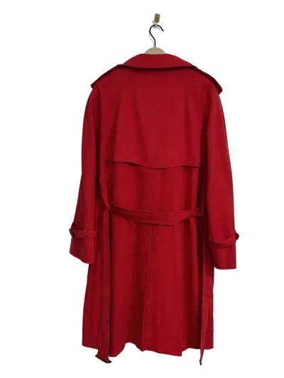 Burberry Classic Long Double Breasted Trench Coat - Red — thumbnail 5