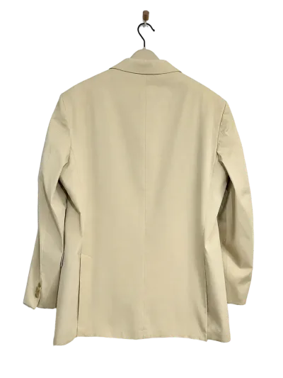 Cotton Blend Blazer - Check Lining — thumbnail 4