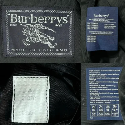 Burberry Double-breasted Peak Lapel Cashmere blazer — thumbnail 8