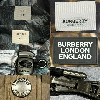Burberry Reversible Ocean Print Jacket — thumbnail 5