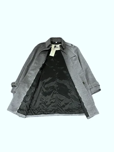Burberry Cashmere&Wool Blend Trench Style Coat — thumbnail 5