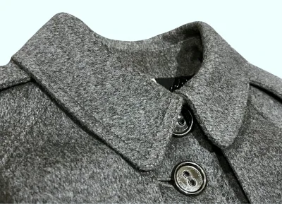 Burberry Cashmere&Wool Blend Trench Style Coat — thumbnail 4