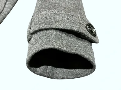 Burberry Cashmere&Wool Blend Trench Style Coat — thumbnail 6