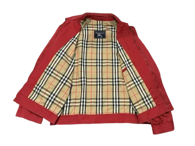 Dark Red Harrtington Jacket