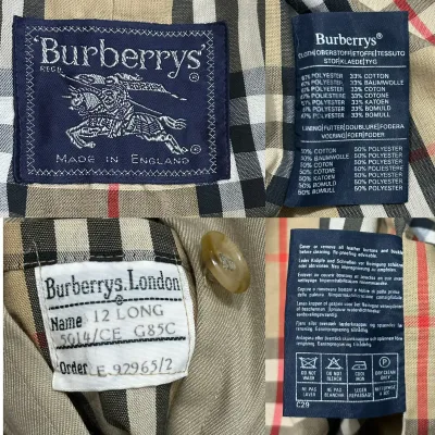 Burberry Classic Double Breasted Long Trench Coat — thumbnail 9