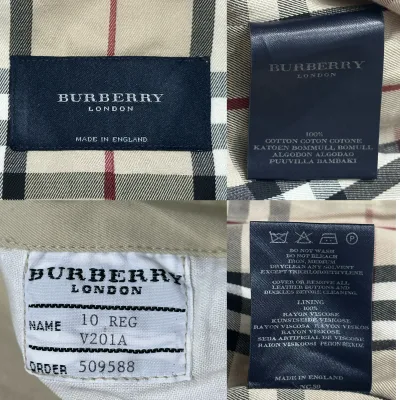 Burberry Harrington Style Cropped Jacket — thumbnail 7