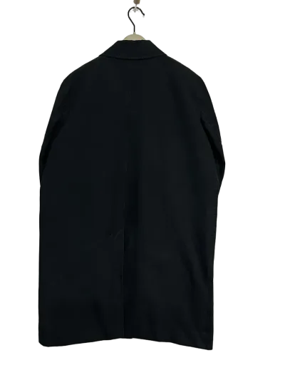 Burberry Press-stud Detail Cotton Gabardine Coat — thumbnail 4