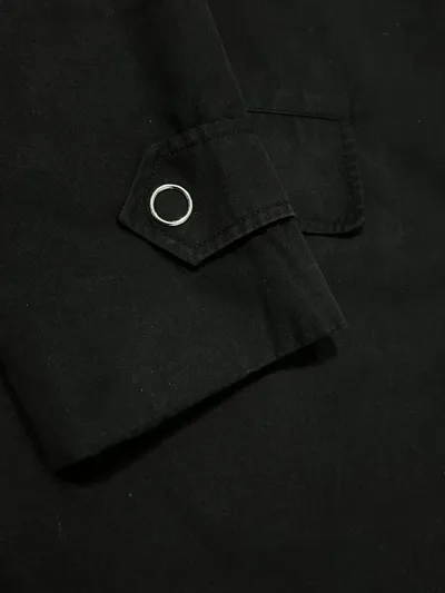 Burberry Press-stud Detail Cotton Gabardine Coat — thumbnail 7