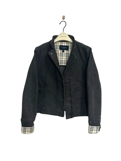 Burberry Vintage Denim Short Jacket
