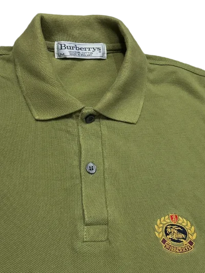 Burberry Polo Shirt - Crest Embroidery — thumbnail 3