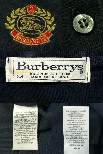 Burberry Polo Shirt - Crest Embroidery — thumbnail 4
