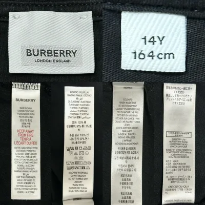 Burberry Logo-Print Cotton T-Shirt - Black — thumbnail 4