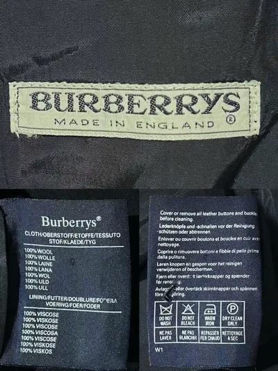 Burberry Vintage Wool Check Skirt — thumbnail 3