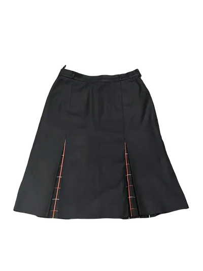 Vintage Wool Check Skirt