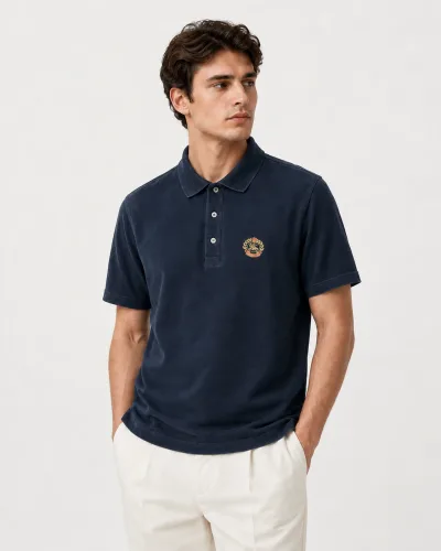 Burberry Polo Shirt - Crest Embroidery