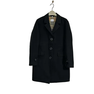 Burberry Press-stud Detail Cotton Gabardine Coat